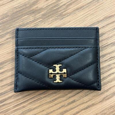 Tory Burch Kira Chevron Cardholder Black