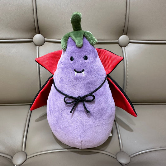 Jellycat Vivacious Aubergine Vampire 吸血鬼 茄子