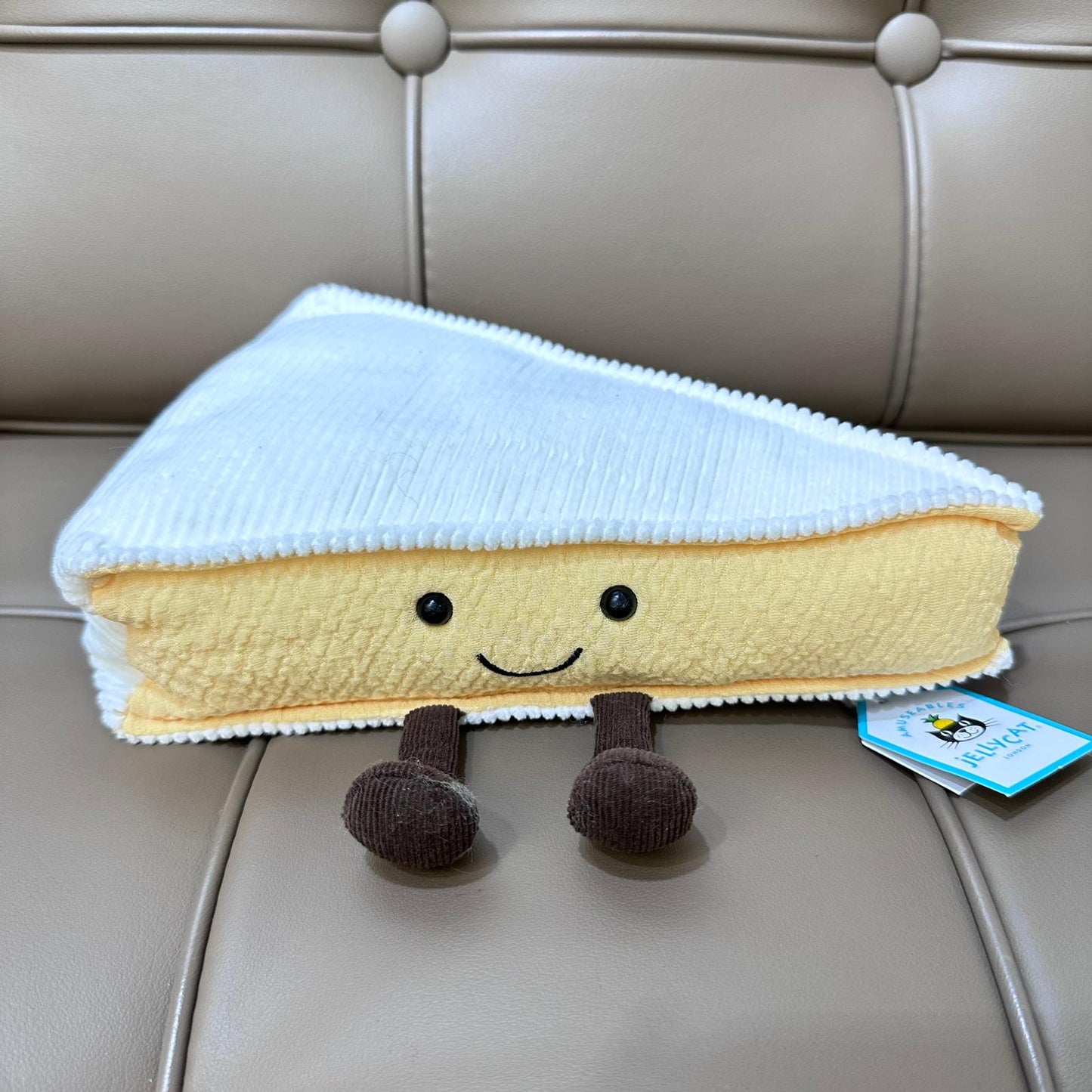 Jellycat Amuseables Brie 芝士 乳酪