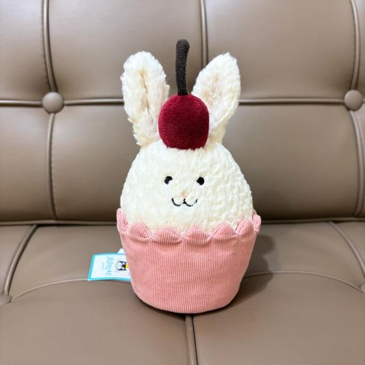 Jellycat Dainty Dessert Bunny Cupcake 兔 紙杯蛋糕