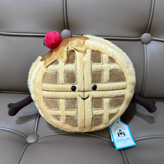 Jellycat Amuseables Rene Waffle 蜂蜜糖漿窩夫