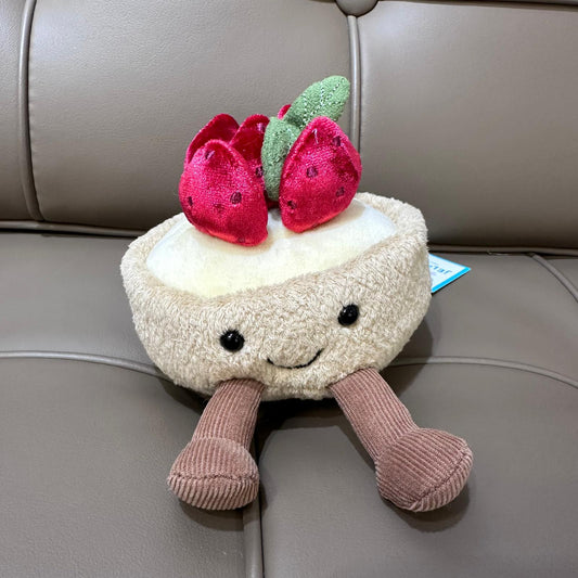 Jellycat Amuseables Fleurette Tarte Aux Fraises 士多啤梨撻