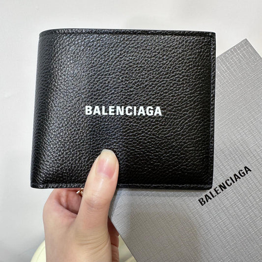 Balenciaga Cash Men Wallet Black