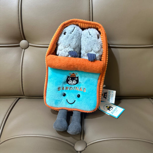 Jellycat Amuseables Sardine Tin 沙甸魚罐頭