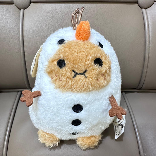 Noodoll Snowman Ricespud Mini Sitting Plush Toy 雪人