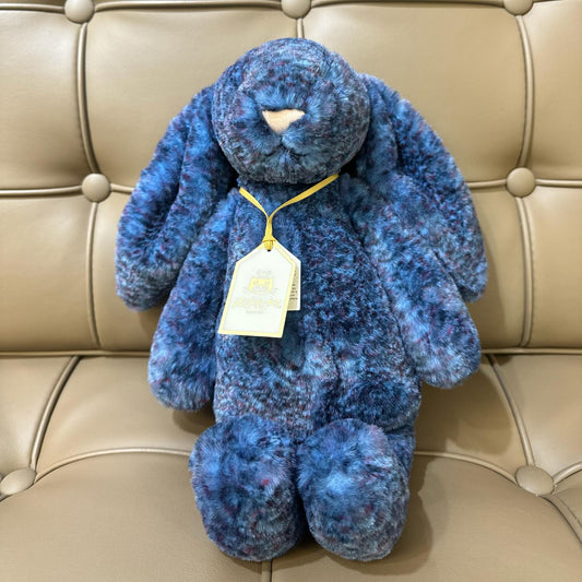 Jellycat Hopscone Luxe Bunny 深藍致臻兔