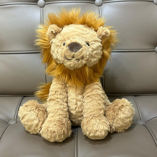 Jellycat Fuddlewuddle Lion Medium 波浪毛獅子