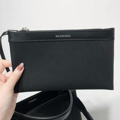 Balenciaga Navy Cabas Small Black Black