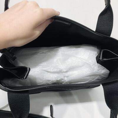 Balenciaga Navy Cabas Small Black Black