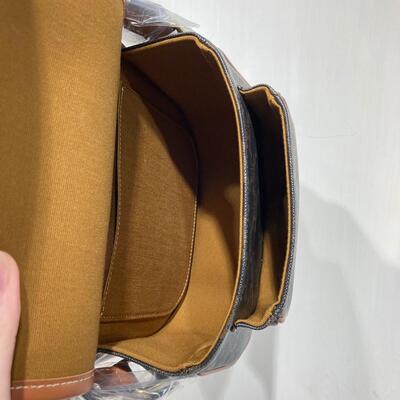Celine Medium Folco Bag Canvas Tan