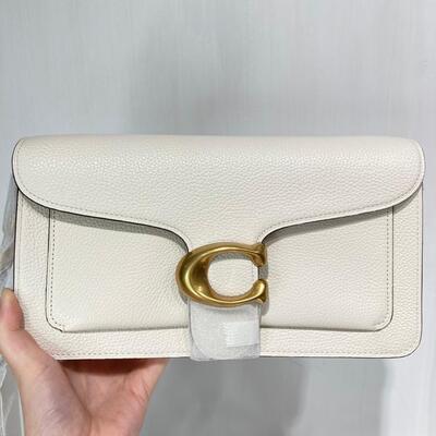 Coach Tabby 26 Ivory White