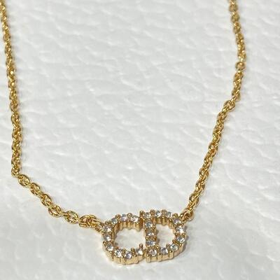 Dior Clair D Lune Necklace Gold