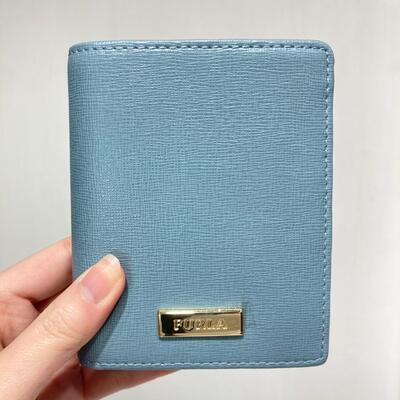 Furla Vertical Wallet Light Blue