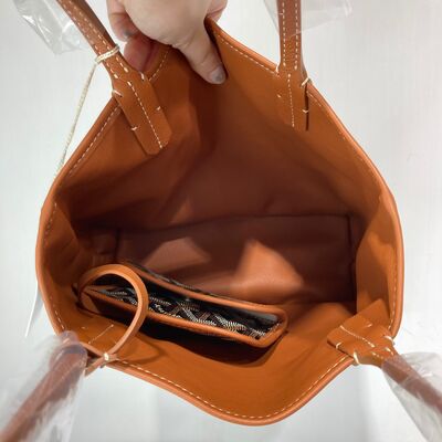 Goyard Anjou Mini Bag Black Tan