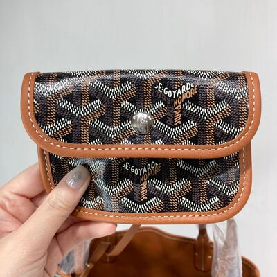Goyard Anjou Mini Bag Black Tan