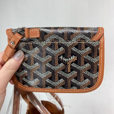 Goyard Anjou Mini Bag Black Tan