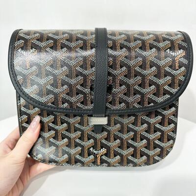 Goyard Belvedere PM Bag Black Black