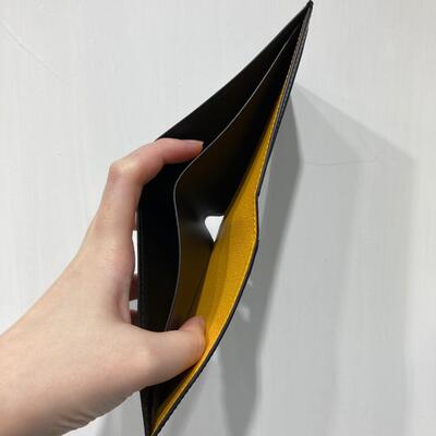 Goyard Mens Victoire Wallet Black Black