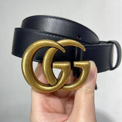 Gucci GG Belt 3cm Black