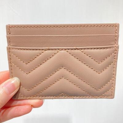 Gucci GG Marmont Cardcase Dusty Pink
