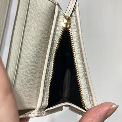 Gucci Horsebit 1955 Canvas Wallet White