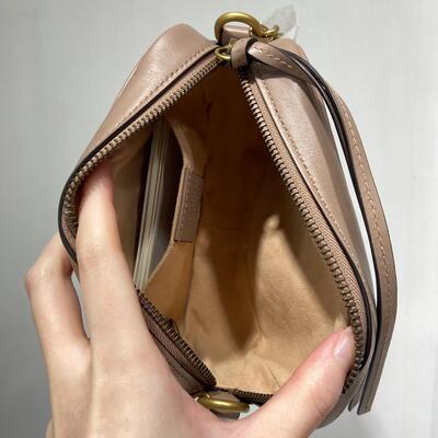 Gucci GG Marmont Camera Bag Mini Dusty Pink