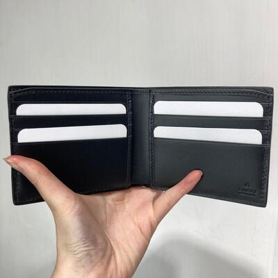 Gucci Mens Supreme Wallet Brown