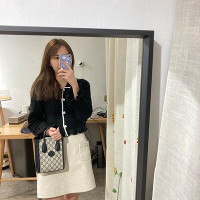 Gucci Mini tote bag with Interlocking G Black