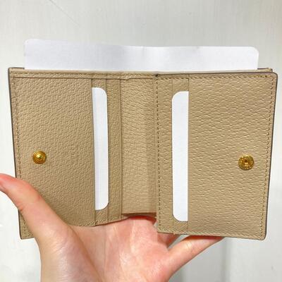 Gucci Ophidia Canvas Wallet Beige