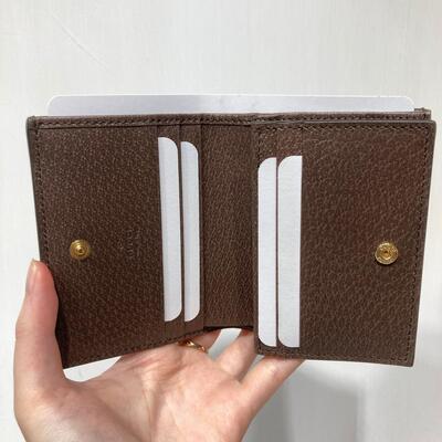 Gucci Ophidia Canvas Wallet Brown