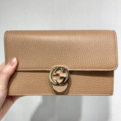 Gucci Wallet On Chain Nude