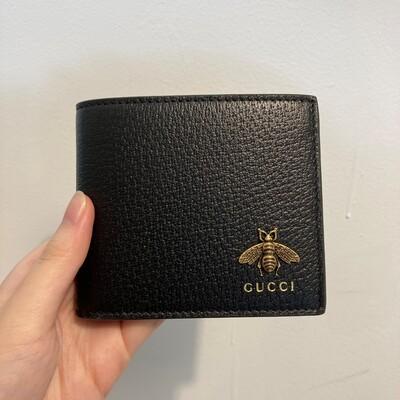 Gucci Mens Animalier Leather Wallet