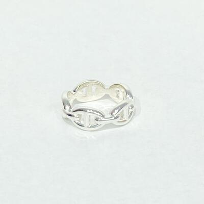 Hermes Chaine d'Ancre Enchainee Ring