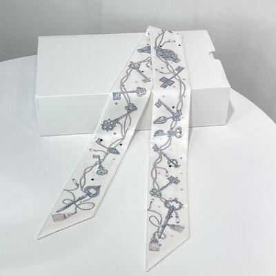 Hermes Twilly Key White