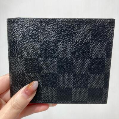 LV Amerigo Wallet Damier Black