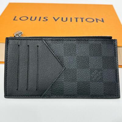LV Coin Cardholder Damier Black