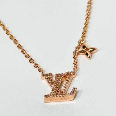LV Iconic Necklace Rosegold