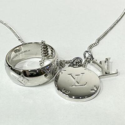 LV Monogram Charms Necklace