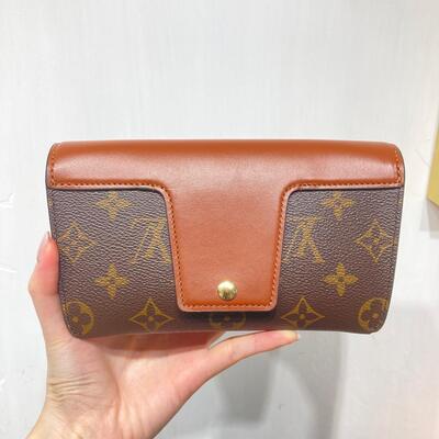 LV Padlock On Strap Bag Brown