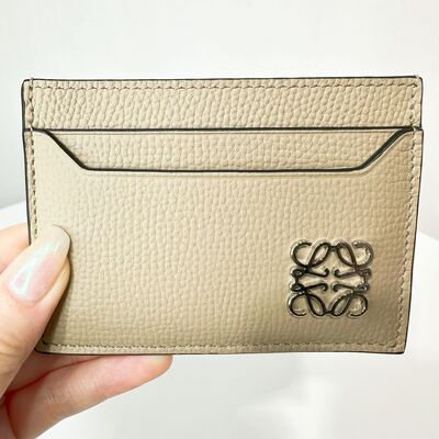 Loewe Anagram Plain Cardholder Sand