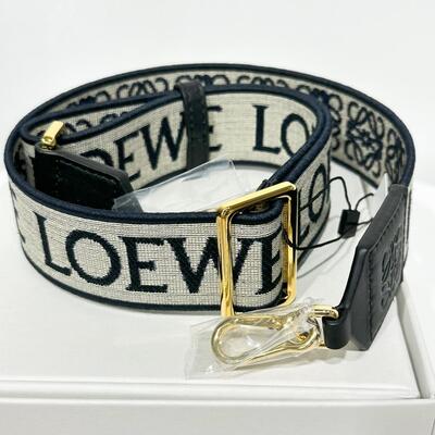 Loewe Anagram Strap Navy Blue