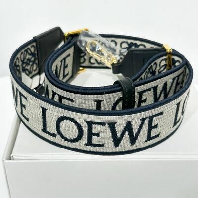 Loewe Anagram Strap Navy Blue
