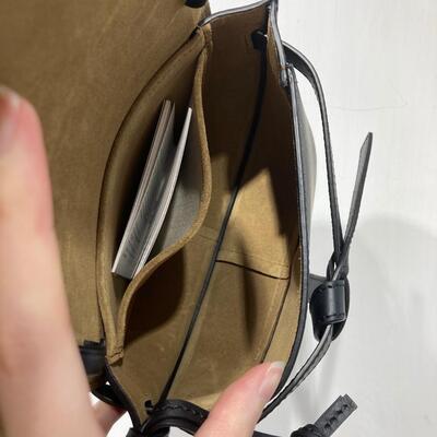 Loewe Mini Gate Dual Bag Black