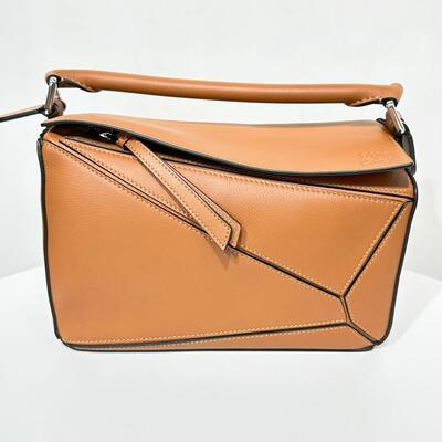 Loewe Small Puzzle Bag Tan