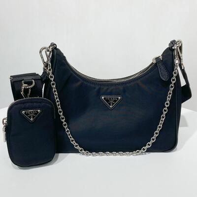 Prada Re-Edition 2005 Re-Nylon Bag Black